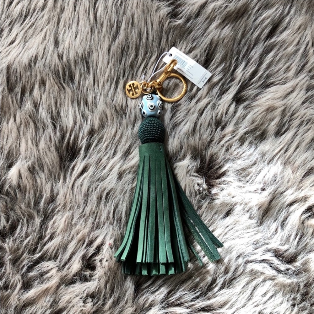 Tory Burch Orb Tassel Fob New Without Tags